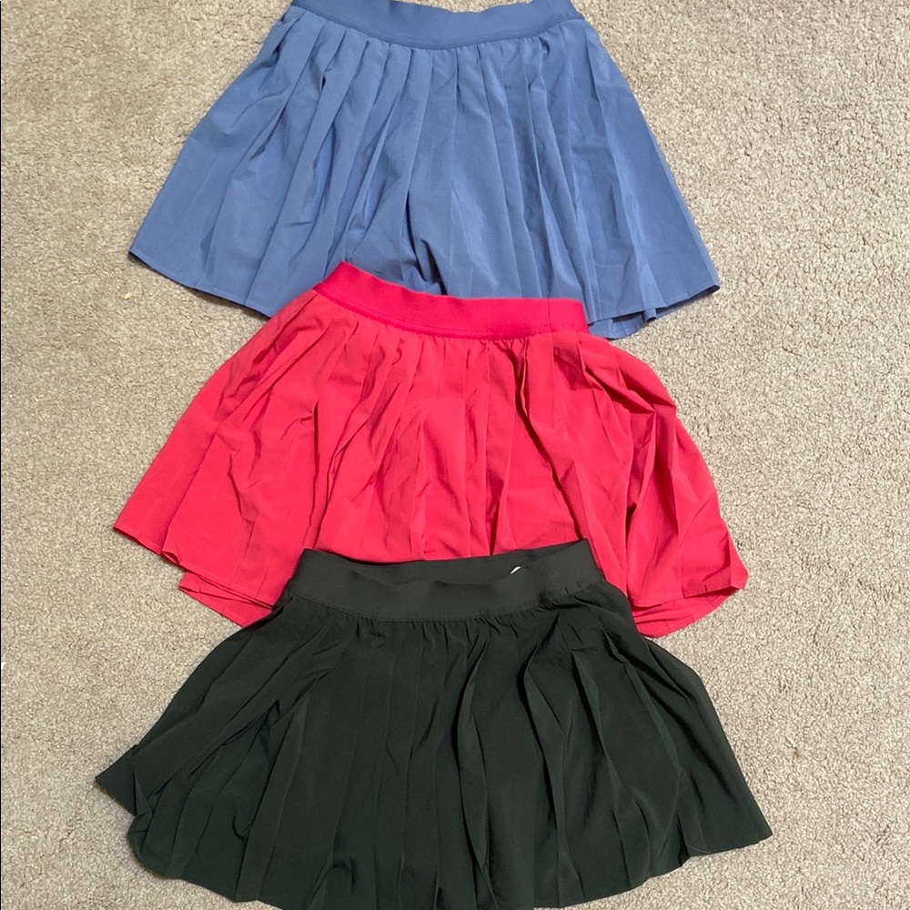 Lululemon skort bundle (3)